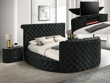 Load image into Gallery viewer, VOLTARE TUFTED VELVET LIFT BED