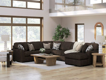 Load image into Gallery viewer, Ashley 981 4PC Oversized Sectional (Black & Chocolate)