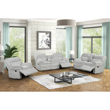 Load image into Gallery viewer, S3939 Mellow Reclining Set (Grey& White)