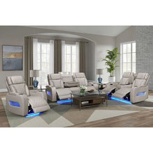 Load image into Gallery viewer, S2024 Skyline Reclining Set (Sand & Brown & Black)