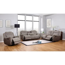 Load image into Gallery viewer, S9871 Nisa Reclining Set (Brown & Grey)