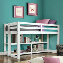 Load image into Gallery viewer, LIQUIDATION BHG  TWIN STORAGE LOFT BED (2 COLORS)
