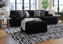 Load image into Gallery viewer, Ashley 981 2PC Sectional (Chocolate & Black)