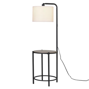 LIQUIDATION MS 54" FLOOR LAMP W/ FAUX WOODEN TABLE