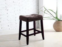 Load image into Gallery viewer, FLOOR MODEL CLEARANCE KENT 24&quot; SADDLE BARSTOOL  (2 COLORS)
