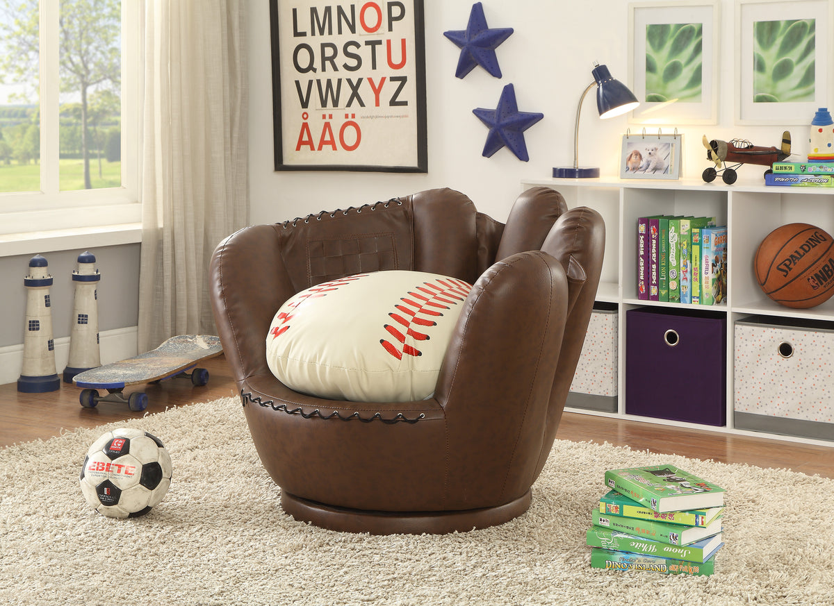 BASEBALL GLOVE WITH BASEBALL CHAIR BY CROWNMARK AVAILABLE IN HOUSTON