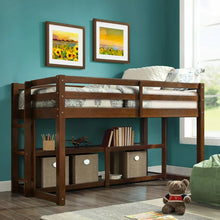 Load image into Gallery viewer, LIQUIDATION BHG  TWIN STORAGE LOFT BED (2 COLORS)
