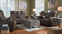Load image into Gallery viewer, ASHLEY GAMEZONE 3PC RECLINING SOFA SET
