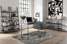 Load image into Gallery viewer, YARLOW URBAN GRAY OFFICE DESK WITH DRAWERS
