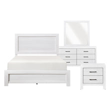 Load image into Gallery viewer, CORBIN PANEL 6PC BEDROOM SET (GREY, WHITE &amp; NATURAL)
