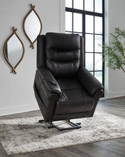 Load image into Gallery viewer, Ashley 1800512 Carbon Power Lift Recliner w/ Heat/Massage
