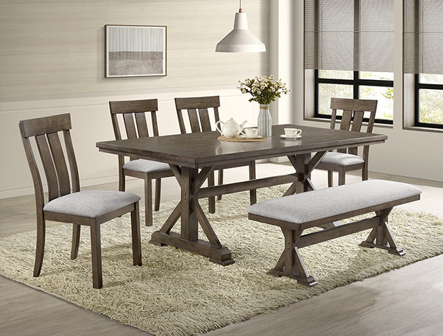 QUINCY FARMHOUSE 5 PC DINING SET