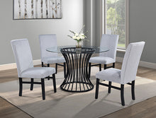 Load image into Gallery viewer, 2202-5PC DOVE TRACY DINING TABLE SET (2 Colors/Materials)
