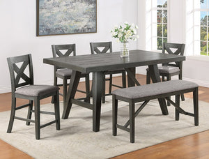 RUFUS COUNTER-HEIGHT 5PC DINING SET
