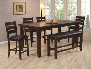 BARSTOWN COUNTER HEIGHT DINING SET (2 COLORS)