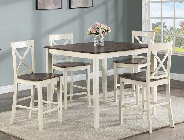 THEODORE 5PC COUNTER-HEIGHT DINETTE SET