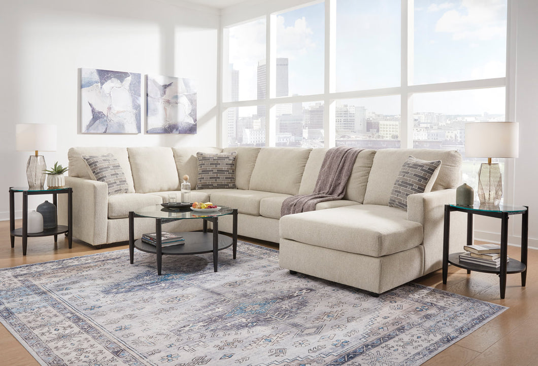 ASHLEY 290 SECTIONAL W/ PILLOWS