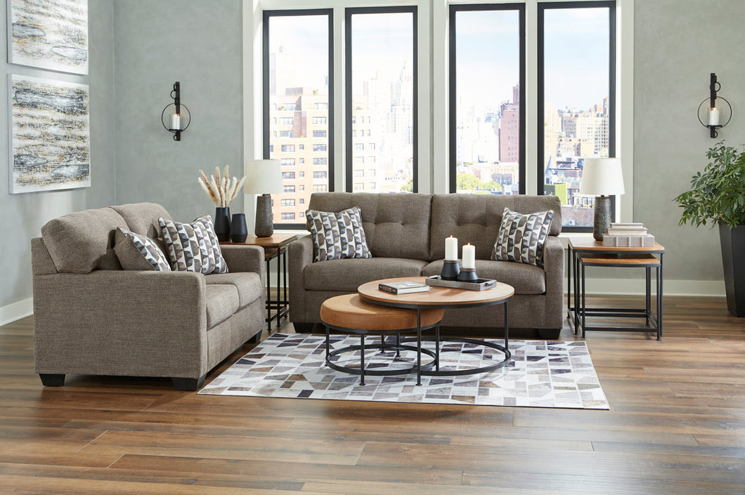 Ashley 310-05 CHOCOLATE 2PC SOFA & LOVESEAT SET
