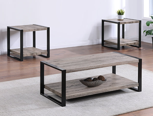 MILDRED 3PC COFFEE TABLE SET