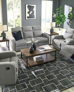 Ashley PC4220 Gauntlet ( Sterling ) Reclining Set