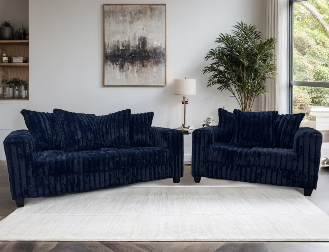 CLOULDINE 510 2PC SOFA & LOVESEAT SET (4 COLORS)