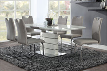 Load image into Gallery viewer, Glissand Grey 5pc Dining Table Set
