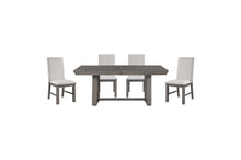 Load image into Gallery viewer, Gresham Grey 5pc Dining Table Set

