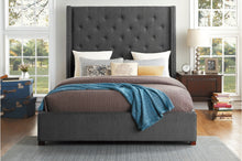 Load image into Gallery viewer, Fairborn Grey King Bed Frame
