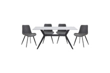 Load image into Gallery viewer, Brixley Grey 5pc Dining Table Set
