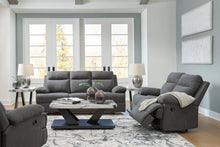 Load image into Gallery viewer, ASPC91406 Side-Swipe Charcoal 2 PC Reclining Set
