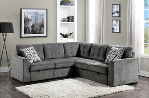 LANNING 3PC SECTIONAL WITH PULLOUT BED