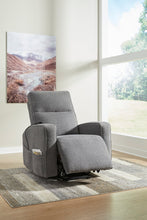 Load image into Gallery viewer, Ashley 9370412 Gray Power Lift Recliner w/ Heat/Massage
