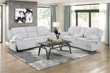 Load image into Gallery viewer, GOODLAND GREY RECLINING SOFA SET
