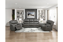 Load image into Gallery viewer, PAGOSA GREY RECLINING SOFA SET
