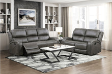 Load image into Gallery viewer, PAGOSA GREY RECLINING SOFA SET
