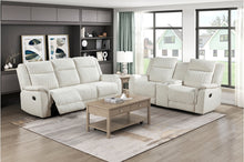 Load image into Gallery viewer, DEAN BEIGE RECLINING SOFA SET
