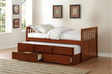 Load image into Gallery viewer, ROWE TWIN CAPTAIN BED WITH PULL-OUT TRUNDLE
