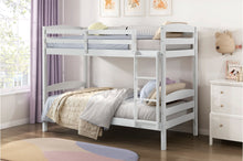 Load image into Gallery viewer, B2022BK Youth-Lani White Bunk Bed
