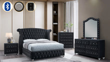 Load image into Gallery viewer, B2030 Divina Black 6pc Bedroom Set
