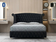 Load image into Gallery viewer, B2030 Divina Black Bed
