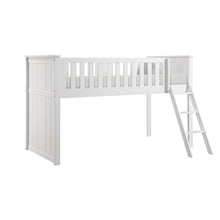 Load image into Gallery viewer, B2013LLDC White Rowe Low Loft Bunk Bed
