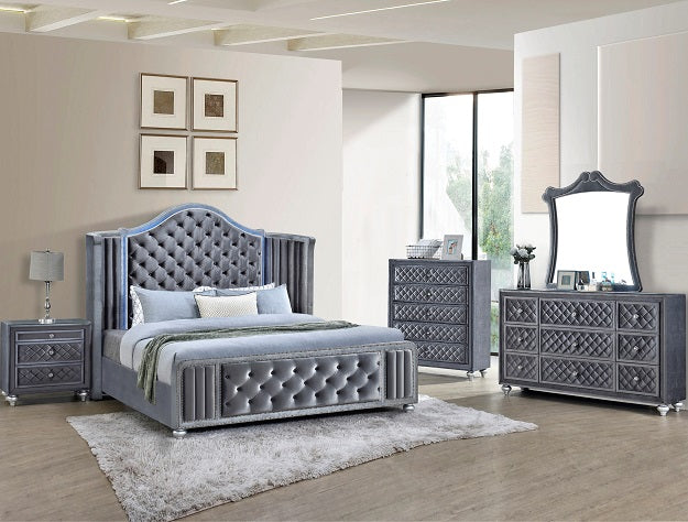 CAMEO WING QUEEN 6PC BEDROOM SET