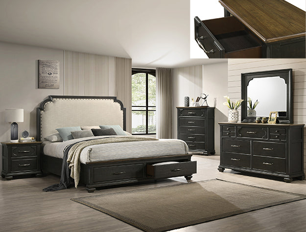 HAMILTON QUEEN 6PC BEDROOM SET