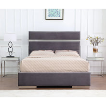 Load image into Gallery viewer, B810 Cartier Grey King Bed Frame
