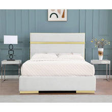 Load image into Gallery viewer, B810 Cartier Ivory King Bed Frame
