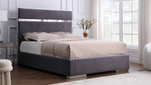 Load image into Gallery viewer, B810 Cartier Grey King Bed Frame
