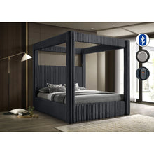 Load image into Gallery viewer, B9013 Atlam Canopy Bed (Grey, Black &amp; Cream)
