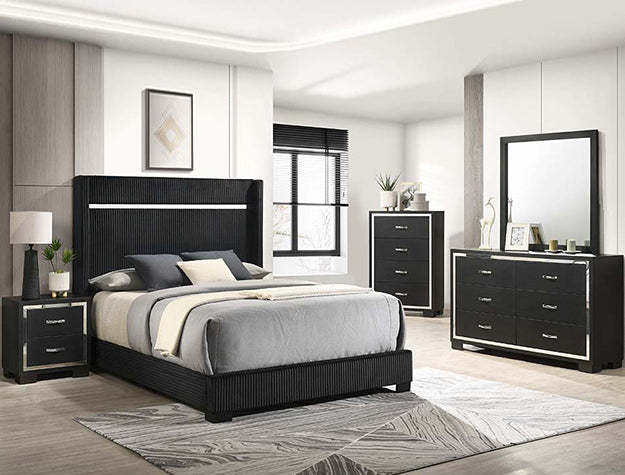 GENNRO QUEEN 6PC BEDROOM SET