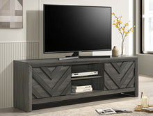 Load image into Gallery viewer, VALOR TV STAND-LIGHT BROWN, GREY &amp; LIGHT GREY

