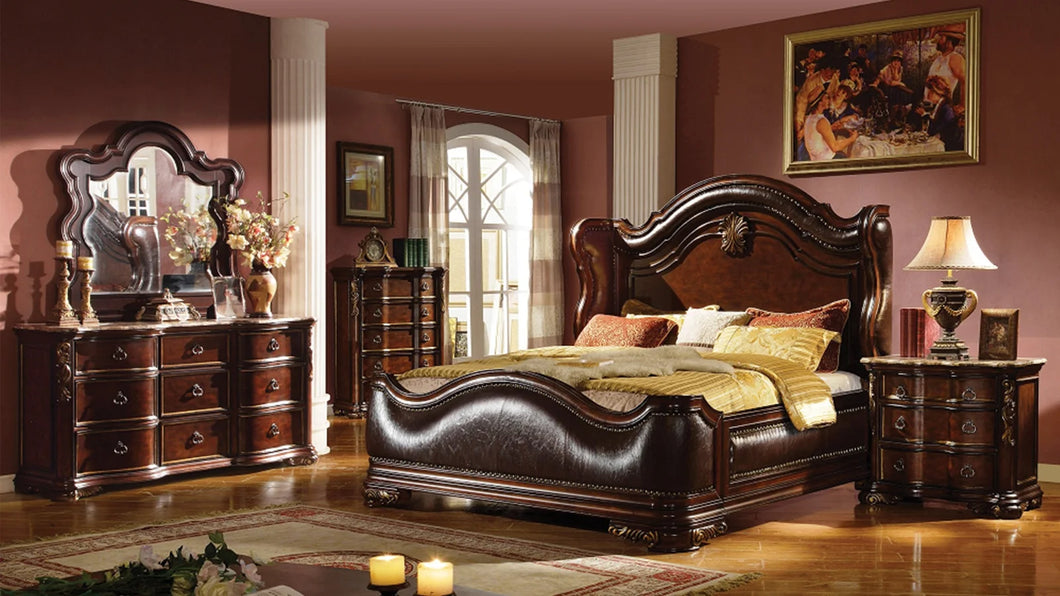 Bella 7pc Walnut Bedroom Set – Mattress Shack